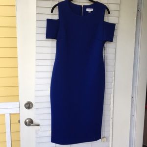 Calvin Klein Dress Blue New with Tags